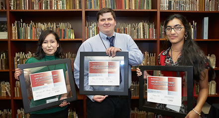Calvert Award winners for 2011